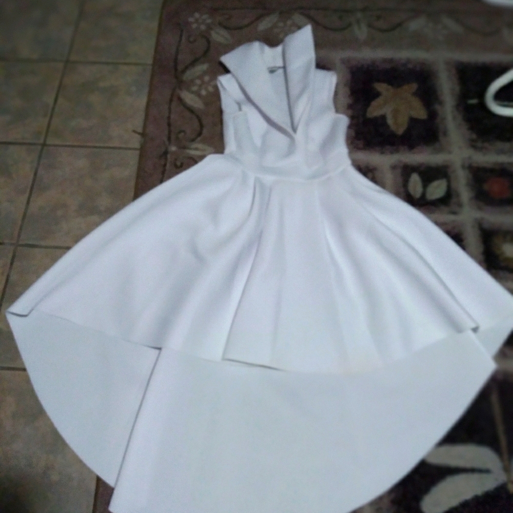 White dress